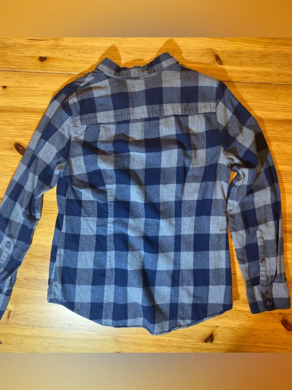 J.Crew Perfect Shirt Midnight Buffalo Plaid Flannel Button Down Cotton Medium